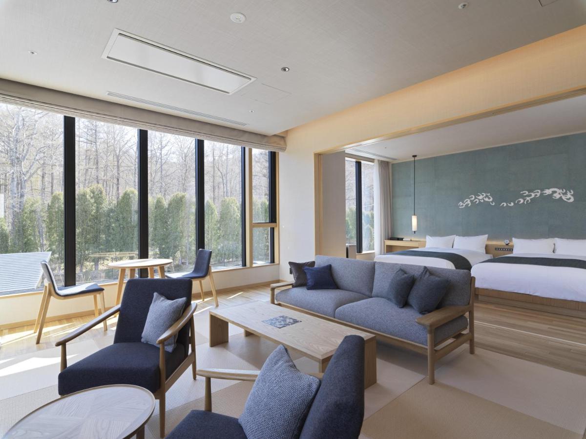 Lake Toya Tsuruga Resort Hikarinouta Toyako Luaran gambar