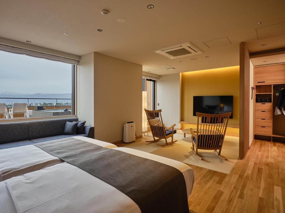 Lake Toya Tsuruga Resort Hikarinouta Toyako Luaran gambar