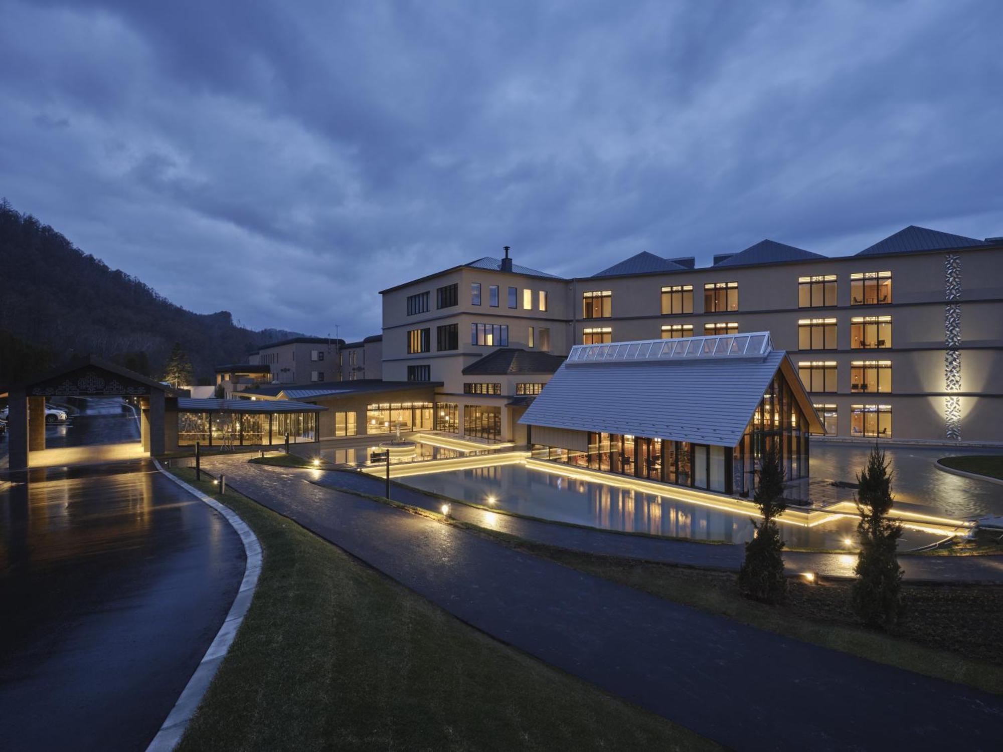 Lake Toya Tsuruga Resort Hikarinouta Toyako Luaran gambar