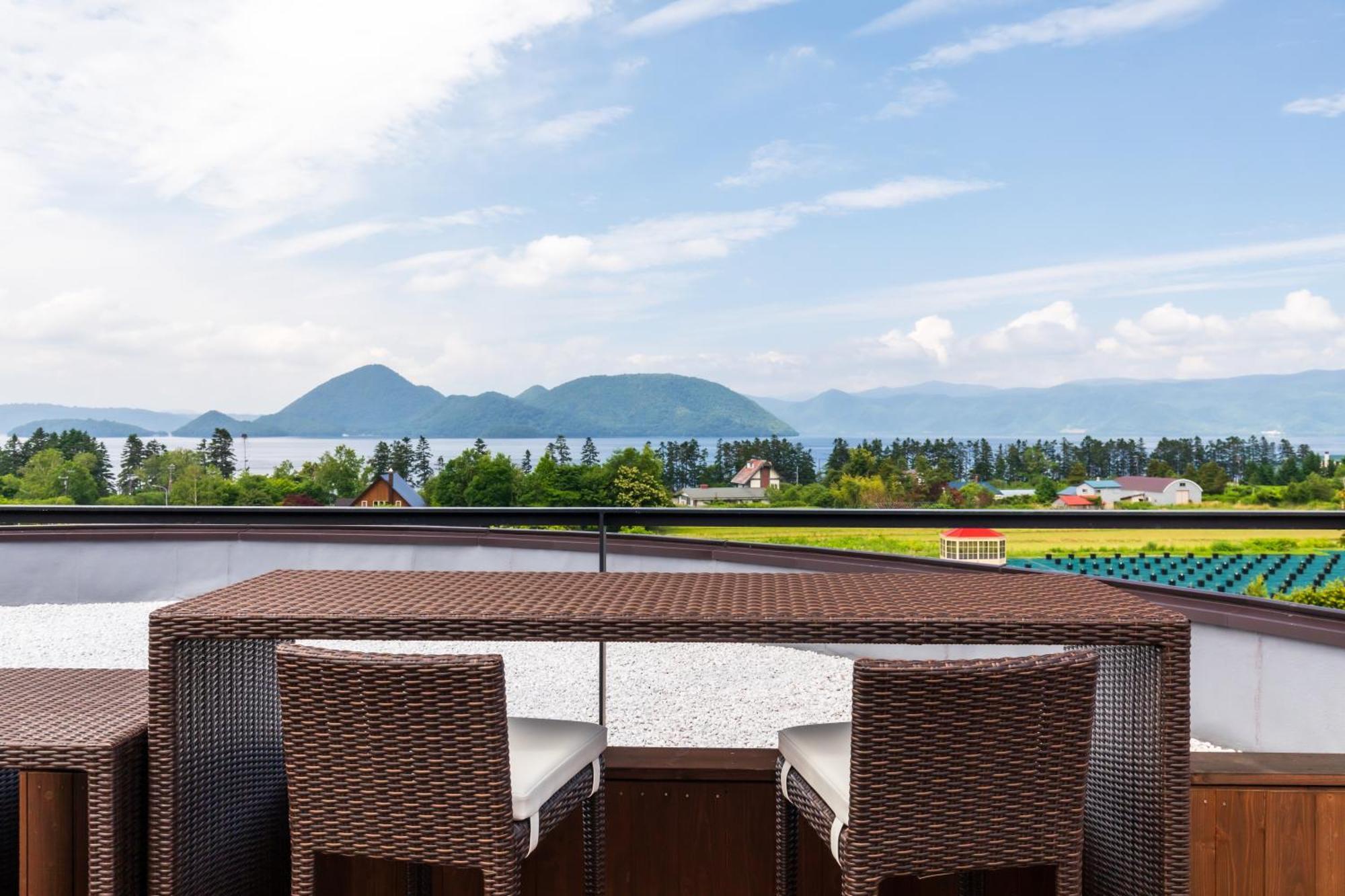 Lake Toya Tsuruga Resort Hikarinouta Toyako Luaran gambar